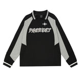 Men Hoodie Lapel Sweater Spring and Autumn Casual Loose Long Sleeve Sports