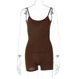 Women Jumpsuit Spring and Summer Fashion Sexy Slim Strap Jumpsuit