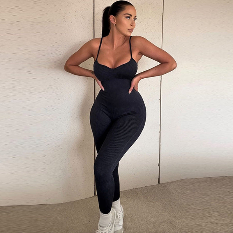 Women Jumpsuit Fashion Slim Fit Slimming Jumpsuit