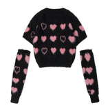 Women Sweater Short Sleeve Sweater Women's Pullover