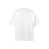 American vintage street T-shirt retro washed men's loose half-sleeved shirt
