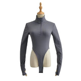 Women T-Shirt Tight Bottoming Long Sleeve T-shirt Top for Women Spring and Autumn