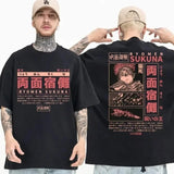 Men Women Japanese Anime Jujutsu Kaisen T-shirt Manga