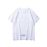 Bathing Ape T Shirt Summer Printing Colorful Graffiti Short Sleeve T-shirt Men and Women