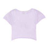 Women T-shirt Short T-shirt for Women Summer Midriff-Baring Top