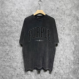 Purple Brand T Shirt Short Sleeve T-shirt Blouse