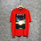 Purple Brand T Shirt Short Sleeve T-shirt Blouse