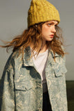 Unisex Jacket Autumn Three-Dimensional Denim Jacket Women's Clothing
