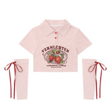 Women Long Sleeve T-Shirt Short T-shirt Girls Summer