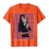 Popular Man T Shirt Retro Name Genya Demon Slayer Leisure