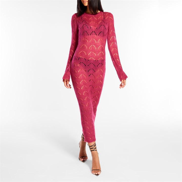 Women Desses Knitted Dress Long Autumn and Winter