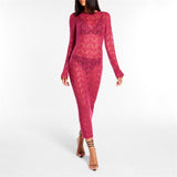 Women Desses Knitted Dress Long Autumn and Winter