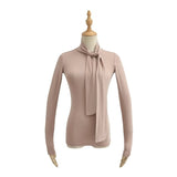 Women T-Shirt Tight Turtleneck Long Sleeve T-shirt Women's Bottoming Shirt
