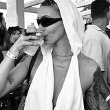 Women Dresses Summer Sexy Backless Hooded Sheath Dress
