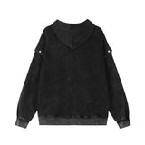 Men Hoodie Hooded Sweater Men's Sleeve Hoodie Top Loose