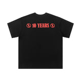 Travis Scott T-Shirt Travis Scott FW24 DAYS BEFORE RODEO Vintage T-Shirt Short Sleeve