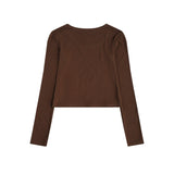 Women Long Sleeve T-Shirt Printed Long Sleeve T-shirt Women's Spring and Autumn Casual