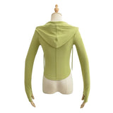 Women T-Shirt Curved Coat Hoodie Hooded Bottoming Shirt T-shirt