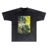 Purple Brand T Shirt Short Sleeve T-shirt Blouse
