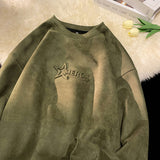 Men Hoodie Suede Sweater Men's High-Grade Bottoming Shirt Hooded Lazy
