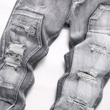 Amiri Jeans Ripped Stretch Jeans