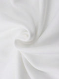 Manfinity Homme Men's White Knitted Round Neck Short