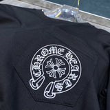Chh Chrome Heart Long Sleeve Shirt Unisex Fashion Loose Long Sleeve Shirt