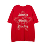 Men T Shirt Couple Half Sleeve T-shirt Hip Hop Casual Short Sleeve T-shirt for Men and Women