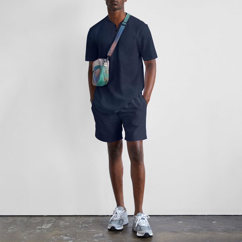Men's Co-Ords Short-Sleeved T-shirt Suit Men's Suit