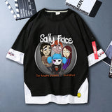 Sally Face T Shirts Supremeforce Adventure Puzzle Solving Sally Face