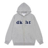 Men Hoodie Letter Print Sweatshirt Coat Men's Casual Long Sleeve Spring and Autumn