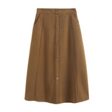 Women Skirt Woolen Skirt Female Mid-Length Autumn and Winter