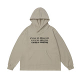 Men Hoodie Men's Autumn and Winter Long Sleeve Leisure Pullover Hoodie Loose