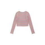 Women Sweater Top Girls Autumn Leisure Short Long Sleeve Pullover