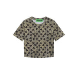 Women T-shirt Printed Short-Sleeved T-shirt Niche Casual Girls Summer