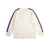 Unisex Sweatshirt Fall V-neck Cardigan Knitted Sweater