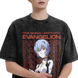 Rei Ayanamied T Shirt Evangelioned Aesthetic Hip Hop T-Shirt