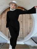 Women Sweater Dress Long Sleeve Fall/Winter Sweater Dress Casual Knitted