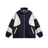 Unisex Jacket Autumn Leisure Style Splicing Coat Women's Clothing