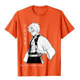 Classic Photo Sanemi Demon Anime Premium Cotton