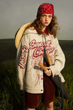 Unisex Jacket Autumn Corduroy Splicing Coat Women's Clothing