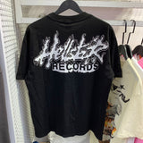 HS T Shirt Technology Touching Image Printing Casual Loose