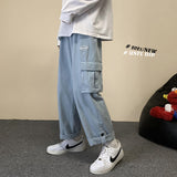 Men Sweatpants Spring Casual Pants Boy Korean Style Fashion Brand
