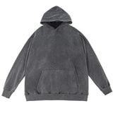 Men Hoodie Washed and Worn Hooded Sweater Men's Autumn and Winter Loose Casual