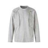Unisex long-sleeved shirt autumretroloose