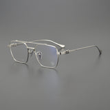 CHH Chrome Hearts Glasses Toad Mirror Double Beam Full Frame Glasses Frame