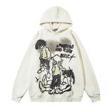 Men Hoodie Character Printed Hoodie Men's Casual Long-Sleeved Pullover Sports Hoodie Autumn and Winter