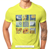Vintage Alternative Funny Artwork Van Gogh Painting Men