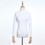 Women T-Shirt T-shirt Women's All-Match Long Sleeve Base Bodysuit