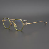 CHH Chrome Hearts Glasses Double Beam Retro Pure Titanium Ultra Light Glasses Frame
